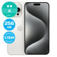 Apple iPhone 15 Pro Max White Titanium 256GB A Обновени