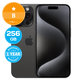 Apple iPhone 15 Pro Black Titanium 256GB B Обновени