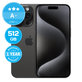 Apple iPhone 15 Pro Black Titanium 512GB A+ Обновени