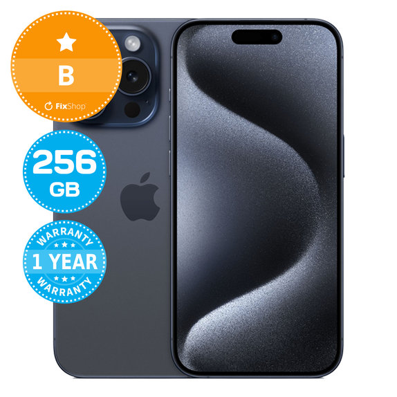 Apple iPhone 15 Pro Blue Titanium 256GB B Обновени