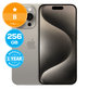 Apple iPhone 15 Pro Natural Titanium 256GB B Обновени