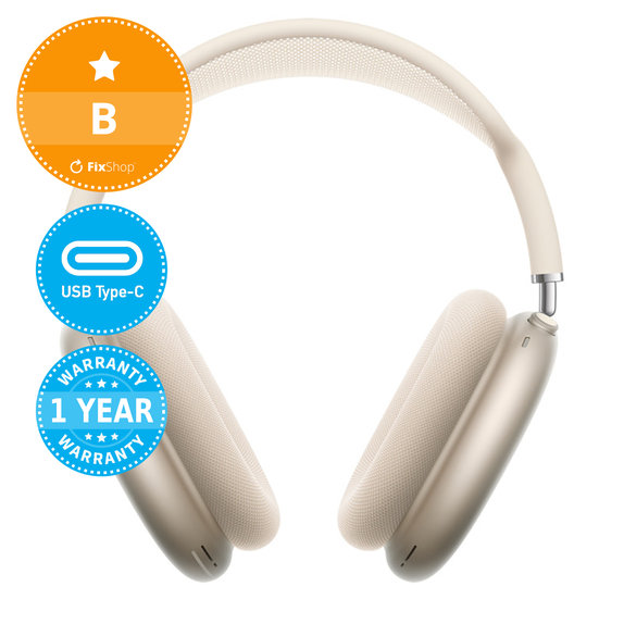 Apple AirPods Max (USB-C) - Starlight B Обновени