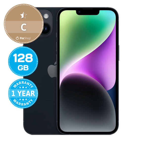 Apple iPhone 14 Midnight 128GB C Обновени