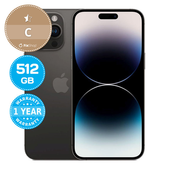 Apple iPhone 14 Pro Max Space Black 512GB C Обновени