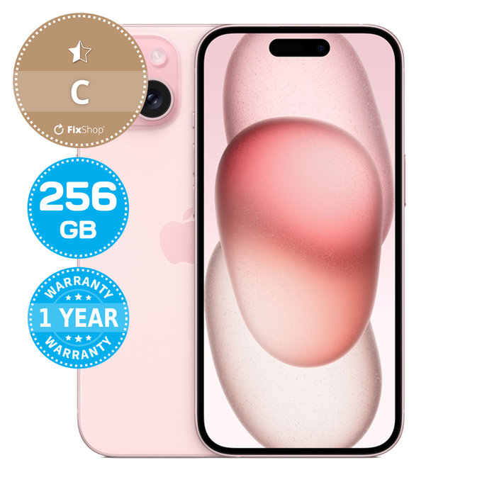 Apple iPhone 15 Pink 256GB C Обновени