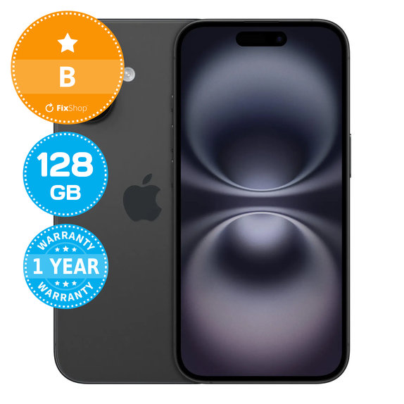 Apple iPhone 16 Black 128GB B Обновени