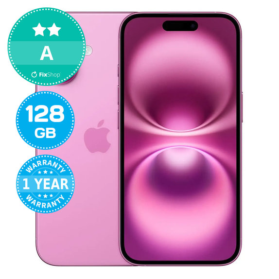 Apple iPhone 16 Pink 128GB A Обновени