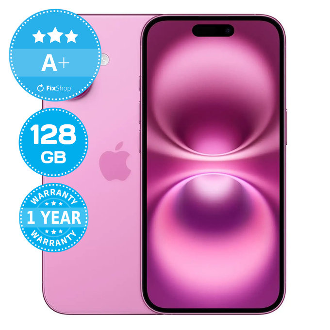 Apple iPhone 16 Pink 128GB A+ Обновени
