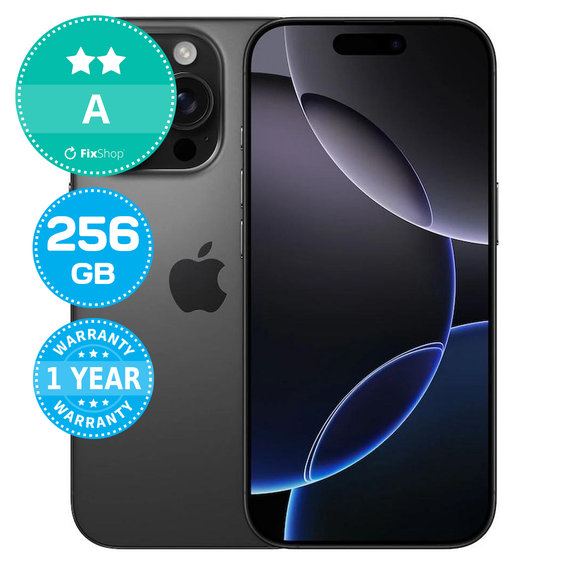 Apple iPhone 16 Pro Black Titanium 256GB A Обновени
