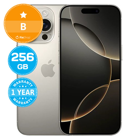 Apple iPhone 16 Pro Natural Titanium 256GB B Обновени