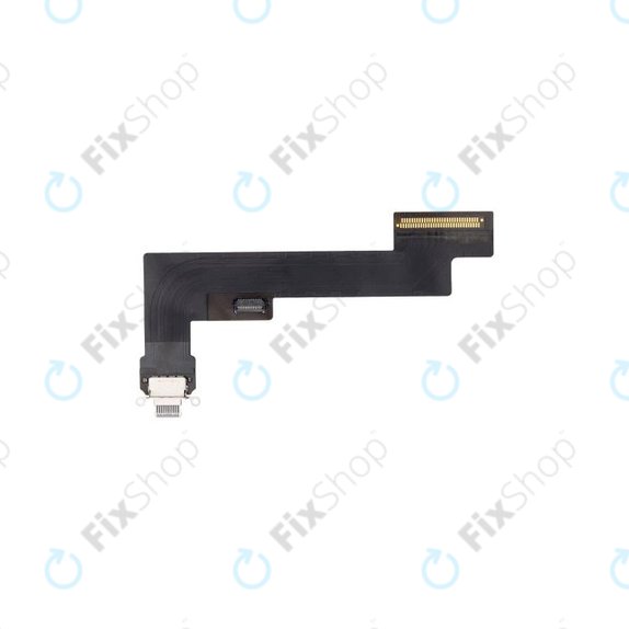 Конектор за зареждане c гъвкав кабел за Apple iPad Air (4th Gen 2020), WiFi Version, черен, Black