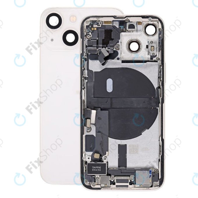 Заден калъф със малки части за iPhone 13 Mini, Starlight
