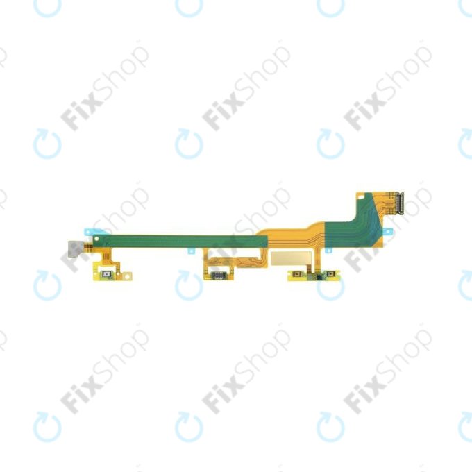 Флекс кабел за странични бутони за Sony Xperia XZ Premium Dual G8142, 1305-6192, Genuine Service Pack