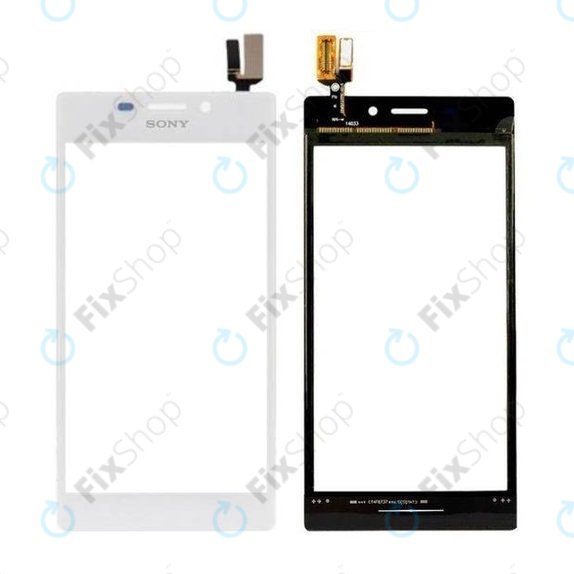 тъчскрийн за Sony Xperia M2 D2303 S50h, бял, White