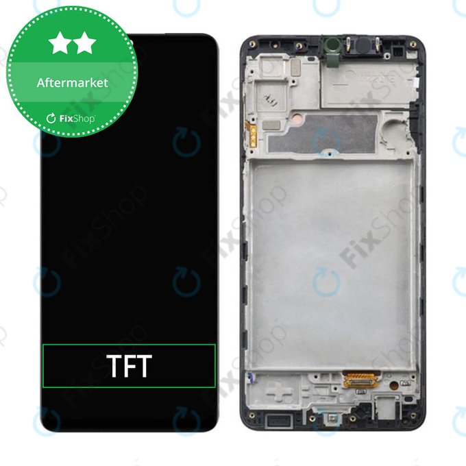 дисплей за Samsung A22 A225F, Тъчскрийн и рамка, TFT