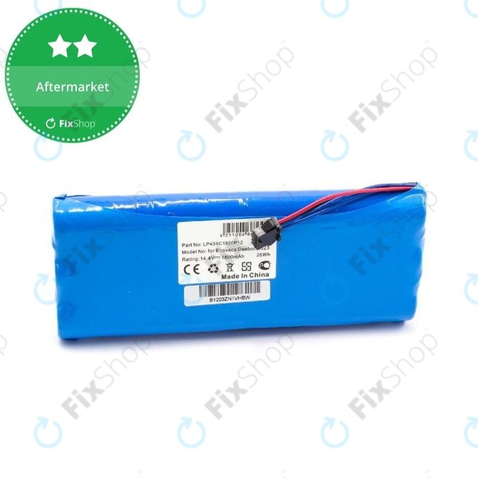 Батерия за Ecovacs Deebot D-series, LP43SC1800P12, Ni-MH 14.4V 1800mAh
