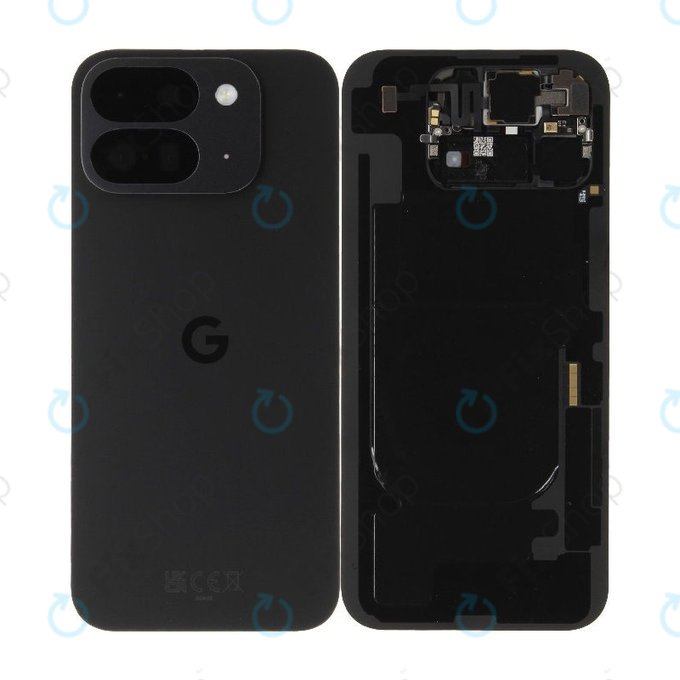 Капак на батерията за Google Pixel 9 Pro Fold, Obsidian, G949-00905-00, Genuine Service Pack