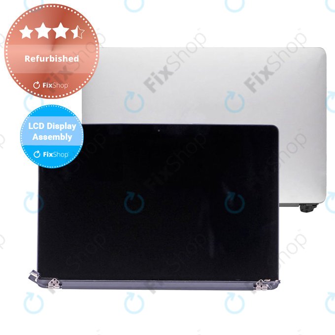 LCD дисплей за MacBook Pro 15" A1398 (късна 2013 – средата на 2014), предно стъкло, корпус, Refurbished