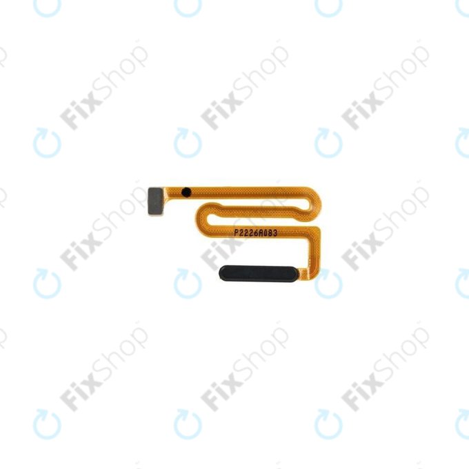 Сензор за пръстов отпечатък с гъвкав кабел за Samsung A13 5G A136B, GH96-14893A, Awesome Black, Genuine Service Pack