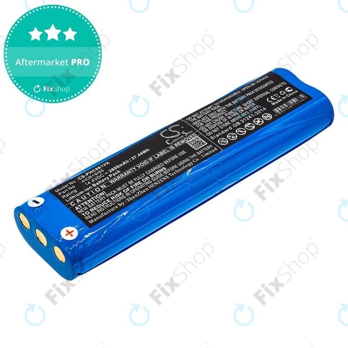 Батерия за Philips SmartPro Active FC8810, FC8820, FC8830, 4ICR19/65, Li-Ion 14.4V 2600mAh, HQ