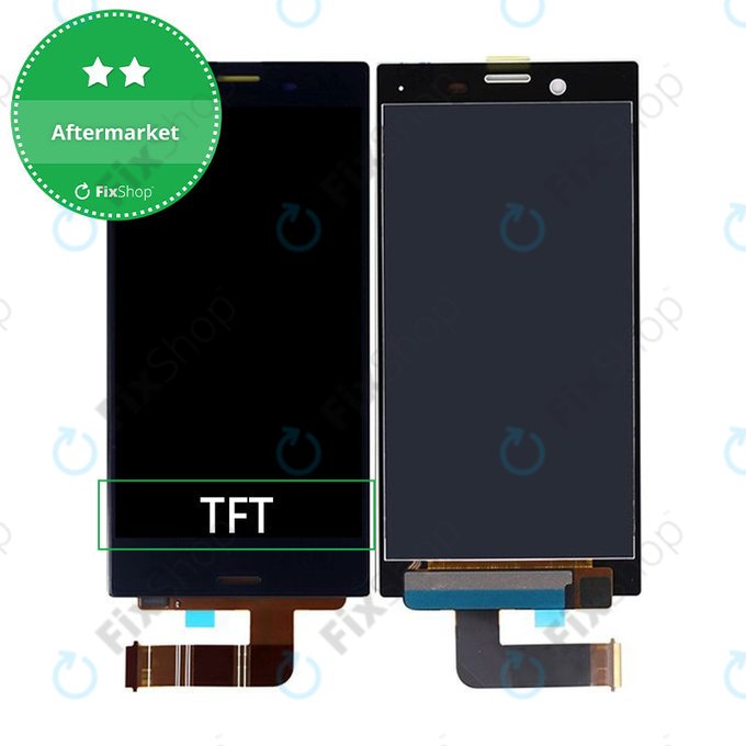дисплей за Sony Xperia X Compact F5321, Тъчскрийн без рамка, черен, Black, TFT