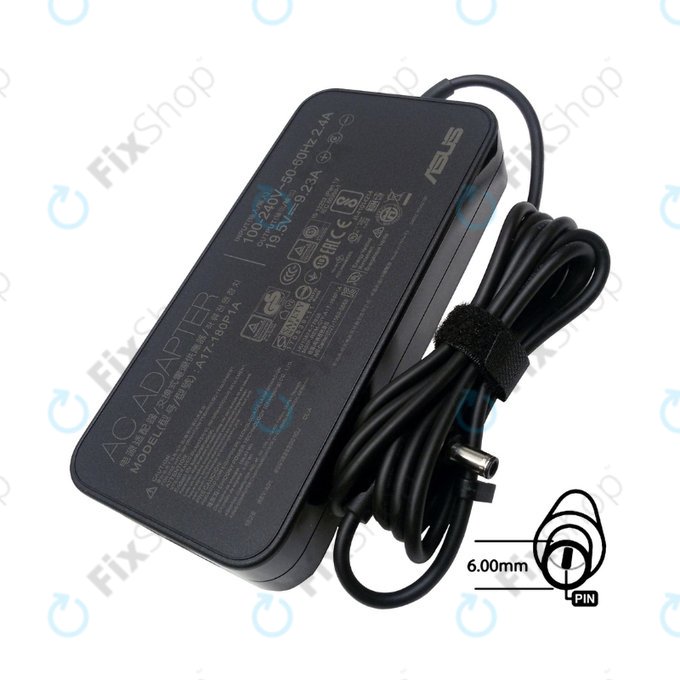 Захранващ адаптер за Asus, B0A001-00262100, 180W, 19.5V, Genuine Service Pack