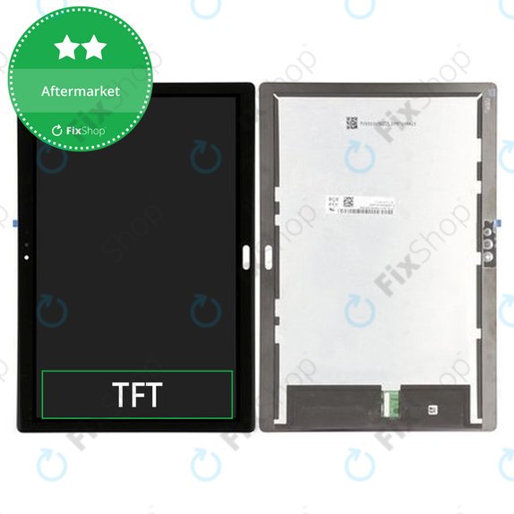 LCD дисплей за Lenovo Tab P10 TB-X705, Тъчскрийн без рамка, черен, Black, TFT