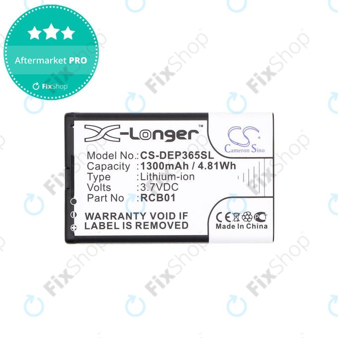 Батерия за Doro Primo 365, 1300mAh, Li-Ion, 3.7V, RCB01, HQ