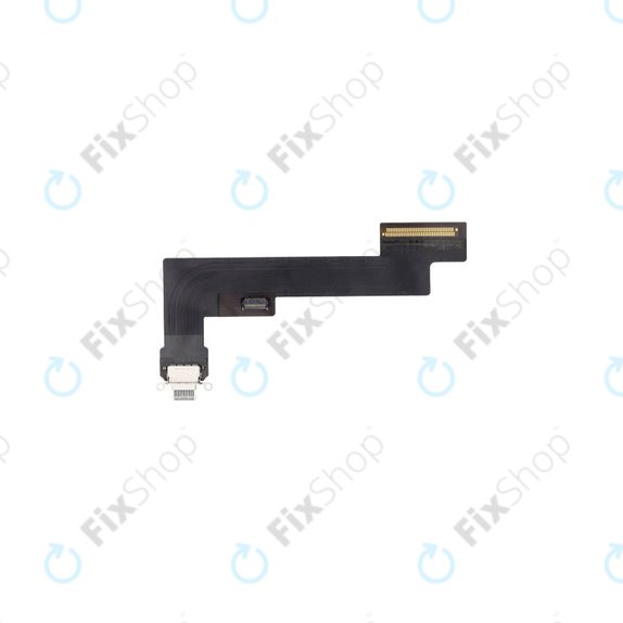 Конектор за зареждане c гъвкав кабел за Apple iPad Air (5th Gen 2022), WiFi Version, черен, Black