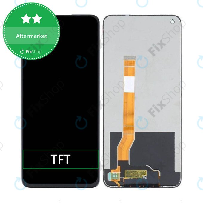 дисплей за Realme 9 Pro RMX3471 RMX3472, Тъчскрийн без рамка, TFT