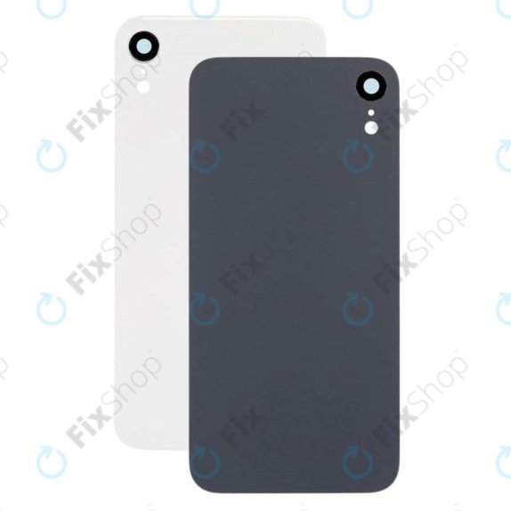 задния капак с обектив на камерата за iPhone XR, бял, White