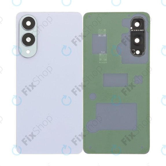 Заден капак комплект за Samsung S25 Edge, Titanium Icyblue