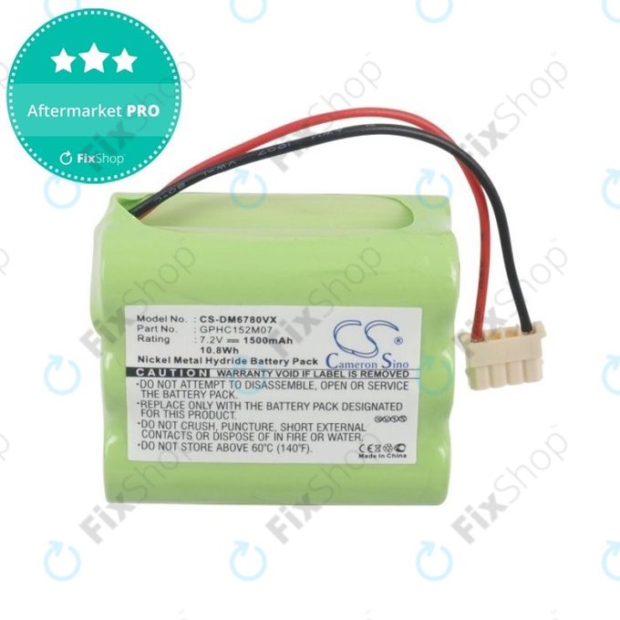 Батерия за iRobot Mint-series, GPHC152M07, Ni-MH 7.2V 1500mAh, HQ