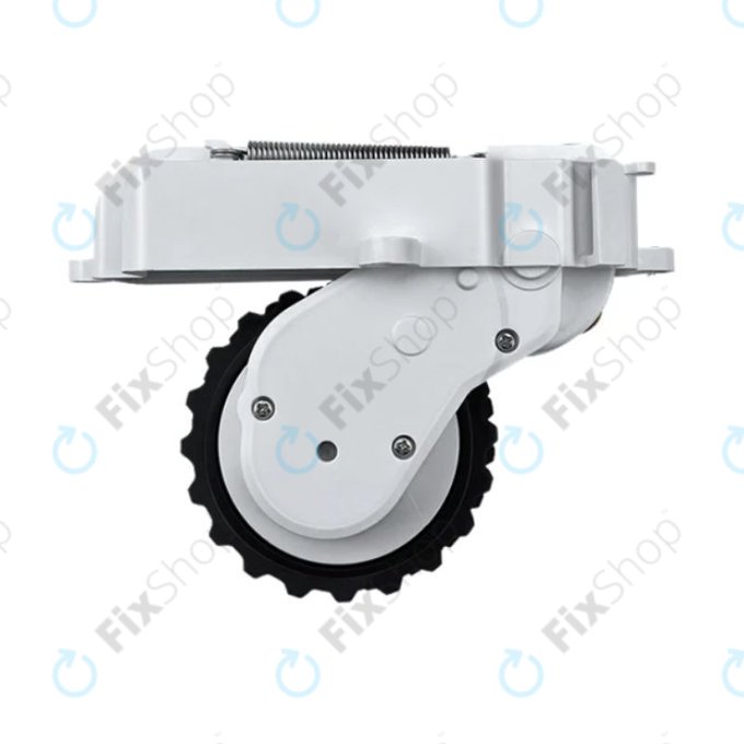 Колело с мотор за Xiaomi Mi Robot Vacuum Mop Pro (P), Viomi V2 Pro, V3, десен, Right, бял, White