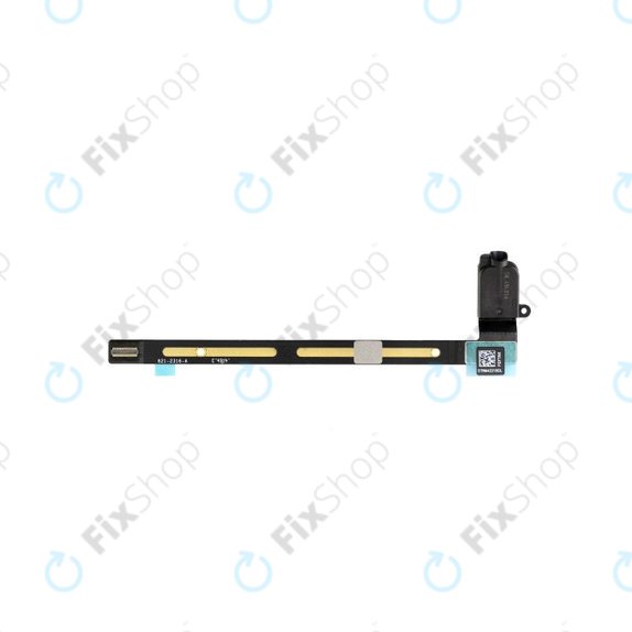 Жак конектор c гъвкав кабел за Apple iPad Air 2, черен, Black