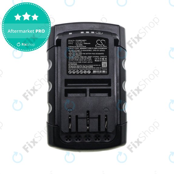 Батерия за Bosch Rotak 32li, 37li, 43li, Easyrotak 36-550, 5000mAh, Li-Ion, 36V, 2 607 336 173, HQ