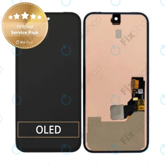 Дисплей за Google Pixel 8a, Тъчскрийн без рамка, G949-00767-00 Genuine Service Pack