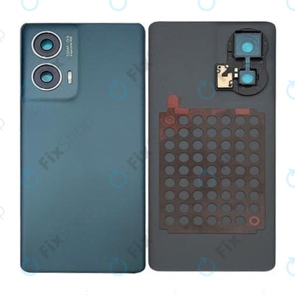 Заден капак комплект за Motorola Edge 50 Fusion, Forest Blue