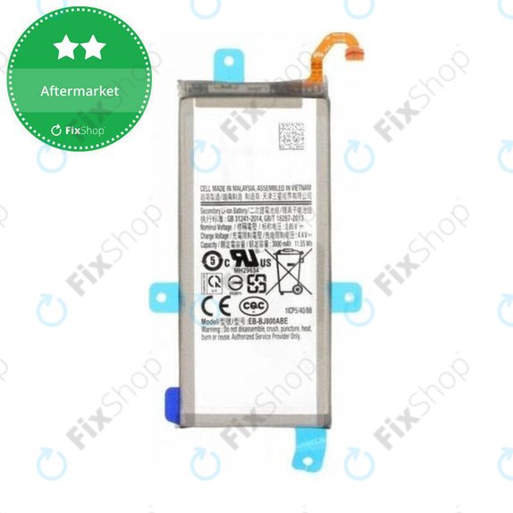 Батерия за Samsung A6 A600 (2018), EB-BJ800ABE, 3000mAh