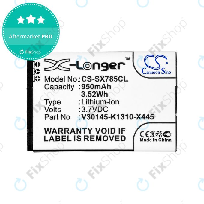 Батерия за Siemens Gigaset, Openstage, SL, 950mAh, Li-Ion, 3.7V, V30145-K1310-X445, HQ
