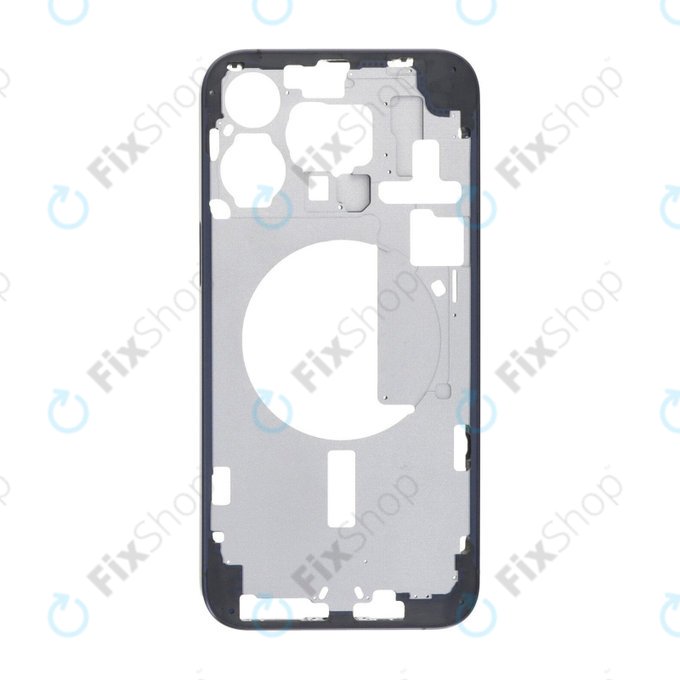 Средна рамка за iPhone 15 Pro Max, Blue Titanium