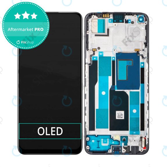 дисплей OLED за Realme 9 Pro Plus RMX3392 RMX3393, Тъчскрийн и рамка
