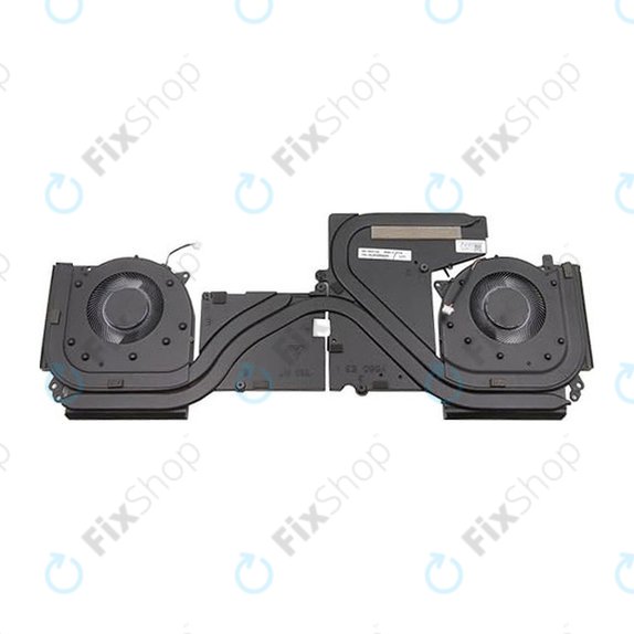 Охладител с вентилатори за Lenovo Legion 5 15ITH6H, 77032622, Genuine Service Pack