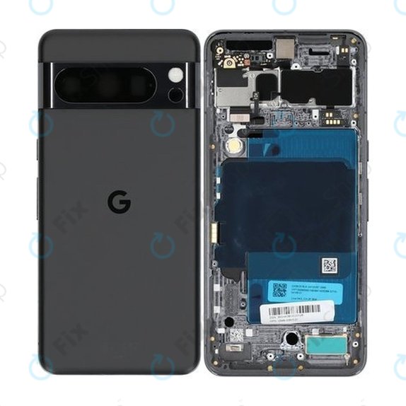 Заден капак за Google Pixel 8 Pro GC3VE, G1MNW, Obsidian, G949-00693-01, Genuine Service Pack