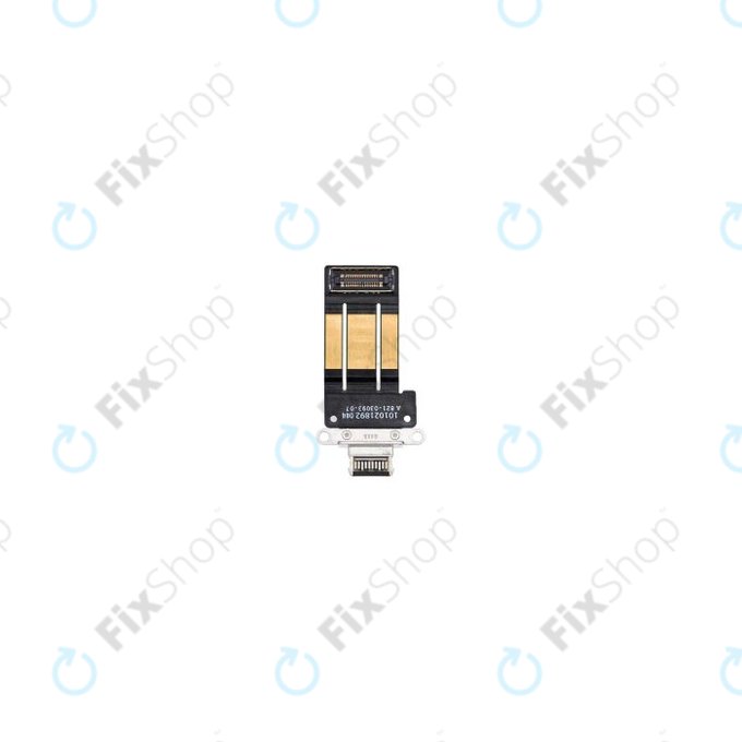 Конектор за зареждане c гъвкав кабел за Apple iPad Pro 11.0 (3rd Gen, 4th Gen), 12.9 (5th Gen), черен, Black