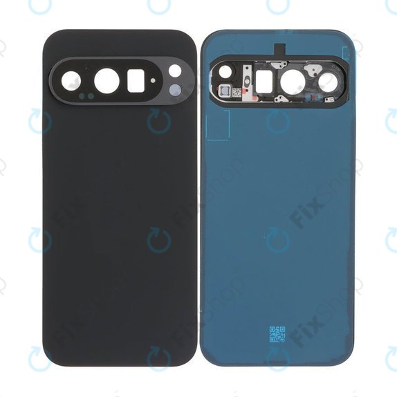 Заден капак комплект за Google Pixel 9 Pro, Obsidian