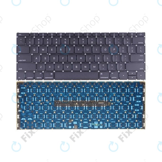 Клавиатура с подсветка за MacBook 12" A1534 (ранна 2015), US
