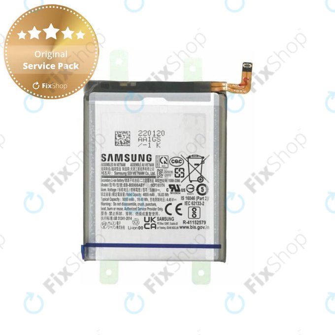 Батерия за Samsung S22 Ultra S908B, EB-BS908ABY, 5000mAh, GH82-27484A, Genuine Service Pack