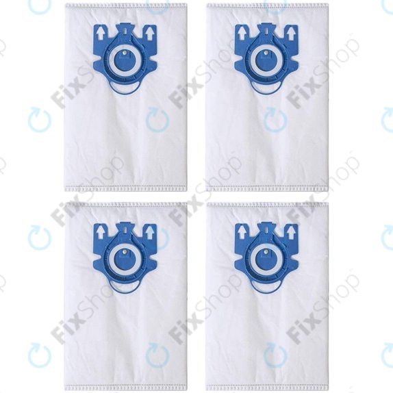 Торбичка за прах, 4 бр. за Miele Classic C1, Complete C2, Complete C3, S2, S5, S8, S 400i - S 858