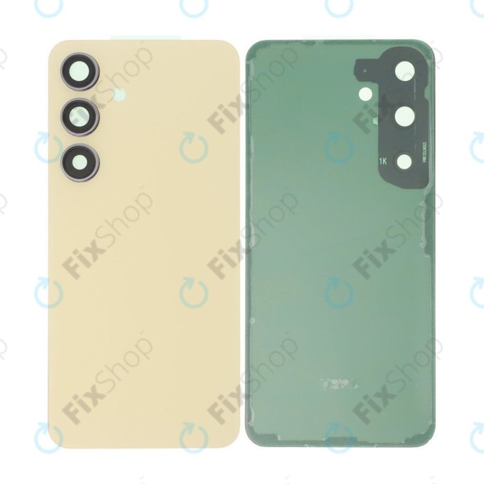 Заден капак комплект за Samsung S24 S921B, Amber Yellow